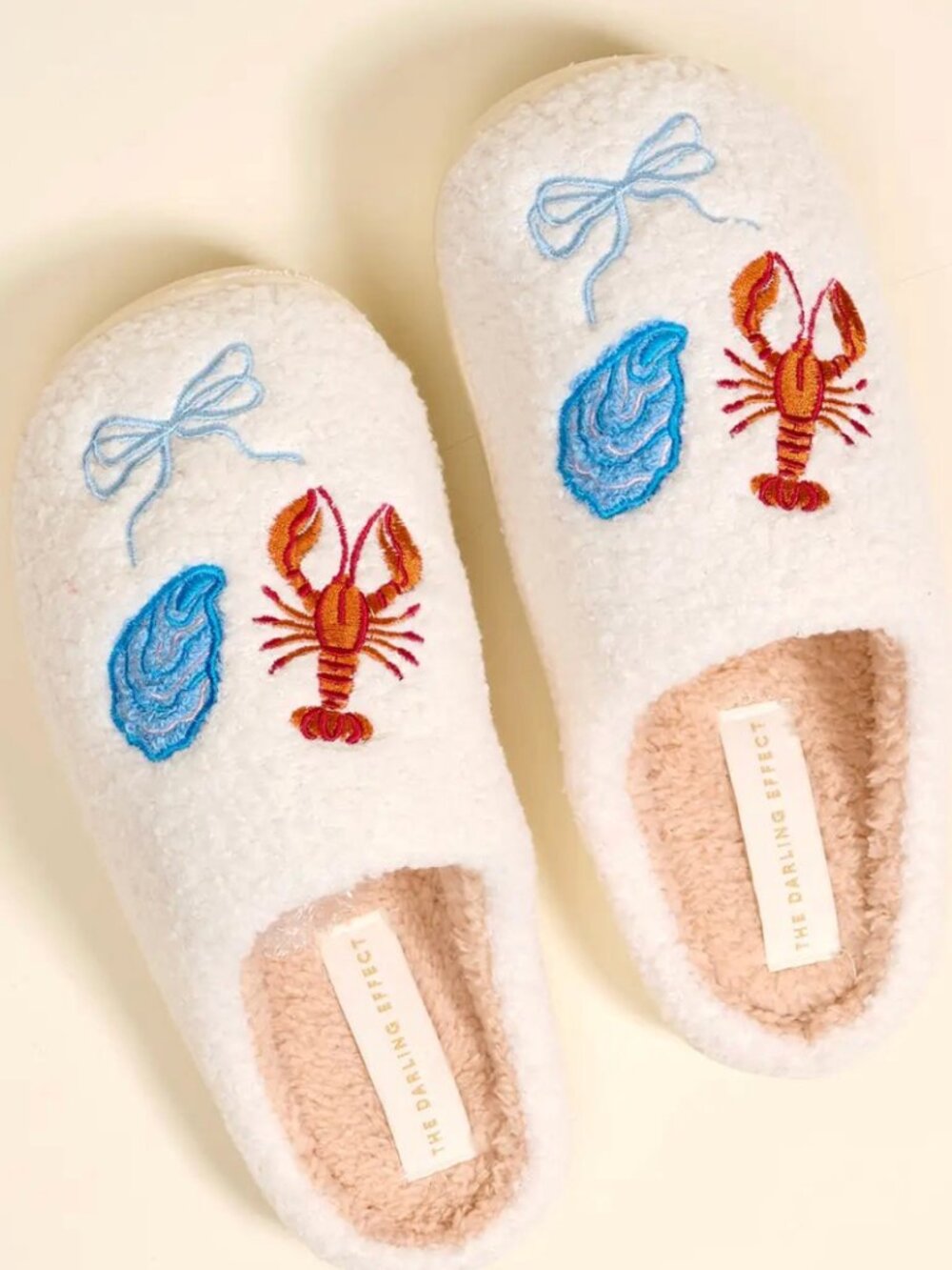 The Darling Effect - Fuzzy Slippers-Seaside Haven